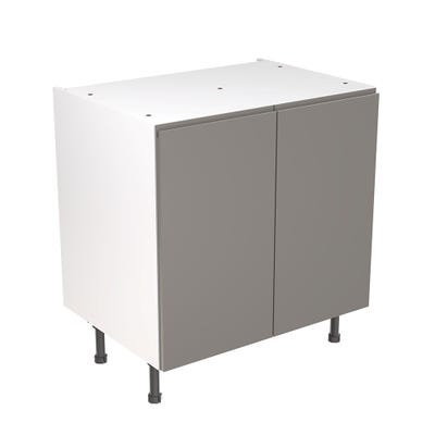 J-Pull Kitchen Base Unit 800mm Gloss Dust Grey