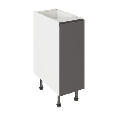 J-Pull Kitchen Base Unit 300mm Gloss Graphite