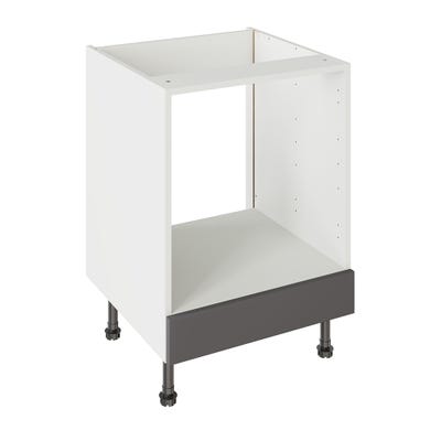 J-Pull Built Under Oven Housing Unit 600mm Gloss Graphite