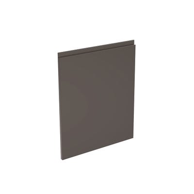 J-Pull Kitchen Appliance Door 715mm x 596mm Gloss Graphite