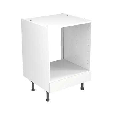 J-Pull Built Under Oven Housing Unit 600mm Ultra Matt White