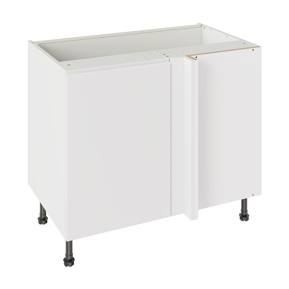 J-Pull Kitchen Blind Corner Base Unit 1000mm Ultra Matt White