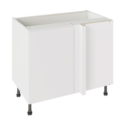 J-Pull Kitchen Blind Corner Base Unit 1000mm Ultra Matt White