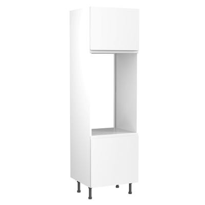 J-Pull Tall Double Oven Housing Unit Ultra Matt White