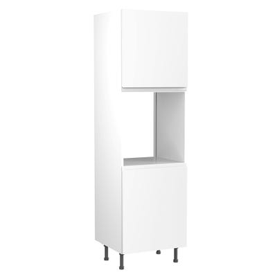 J-Pull Tall Single Oven Housing Unit Ultra Matt White