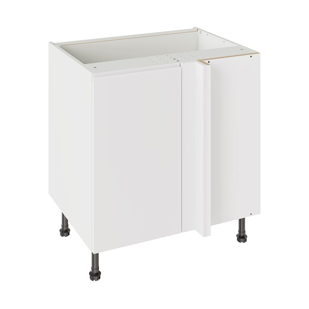 J-Pull Kitchen Blind Corner Base Unit 800mm Ultra Matt White
