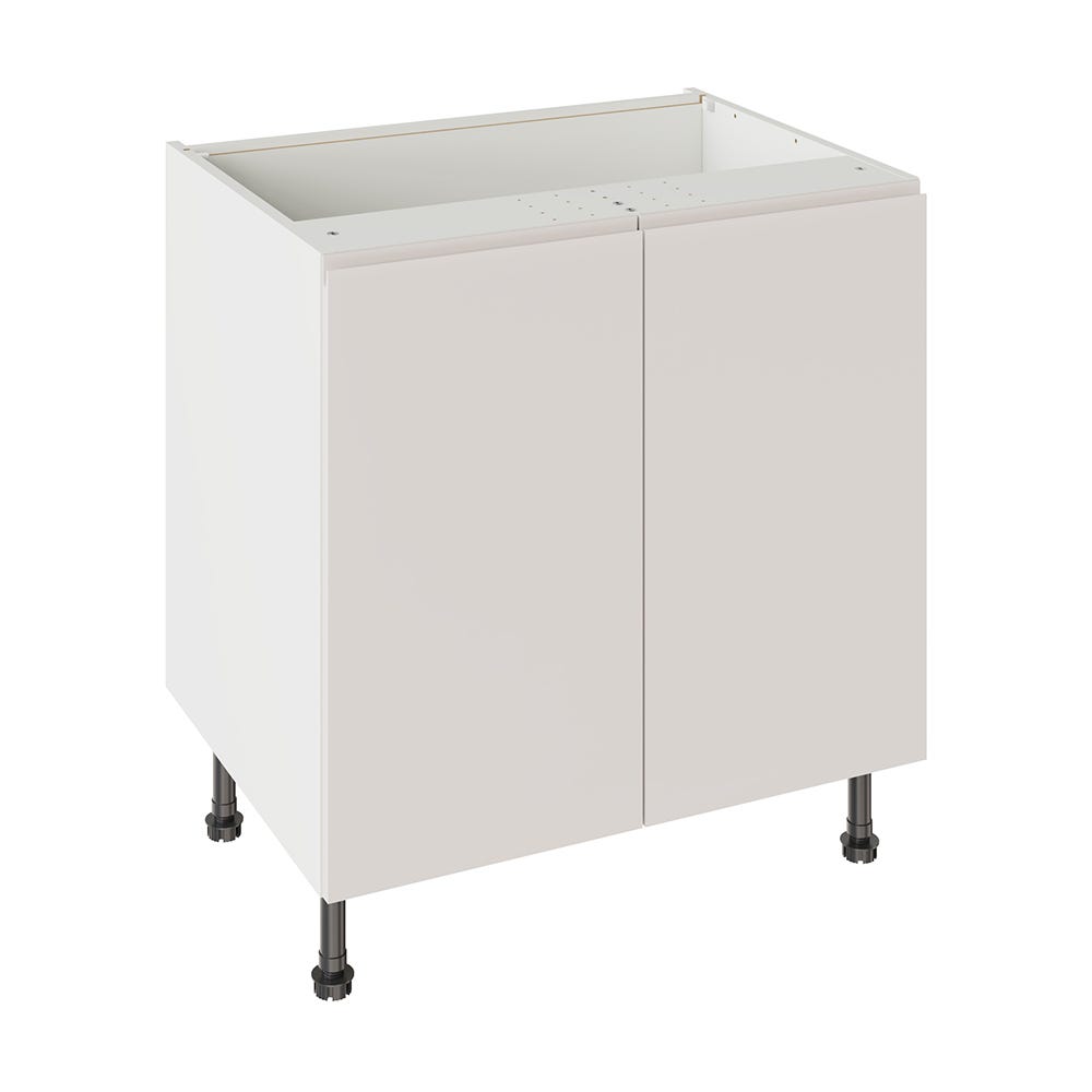 J-Pull Kitchen Base Unit 800mm Ultra Matt Light Grey