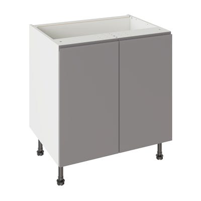 J-Pull Kitchen Base Unit 800mm Ultra Matt Dust Grey
