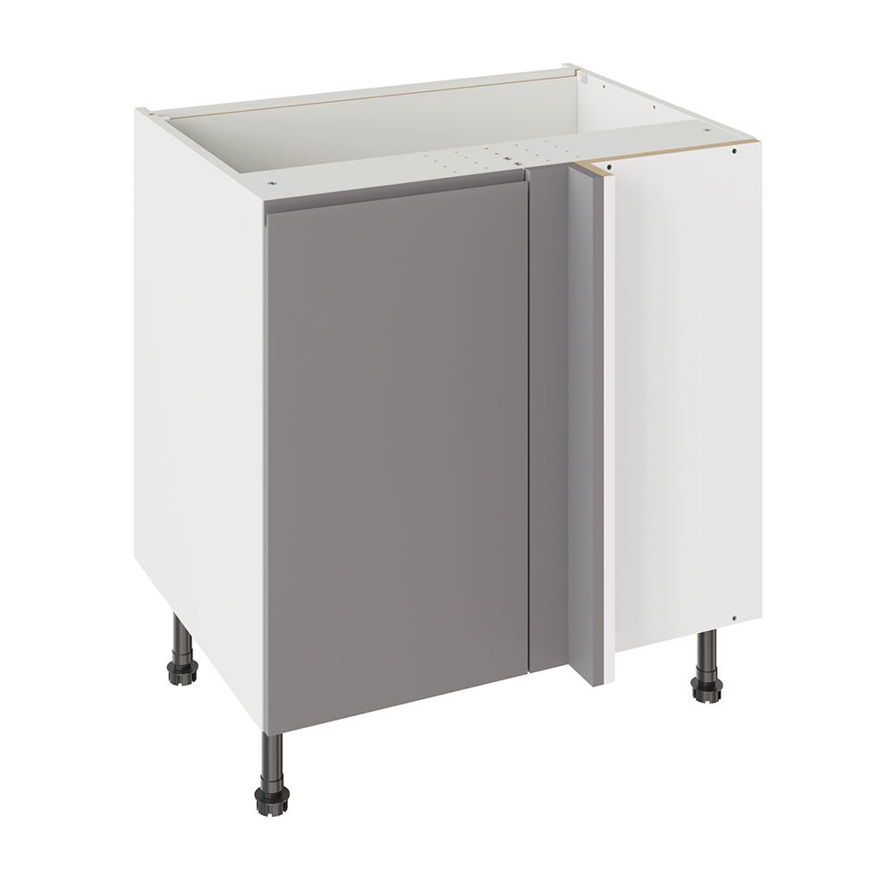 J-Pull Kitchen Blind Corner Base Unit 800mm Ultra Matt Dust Grey