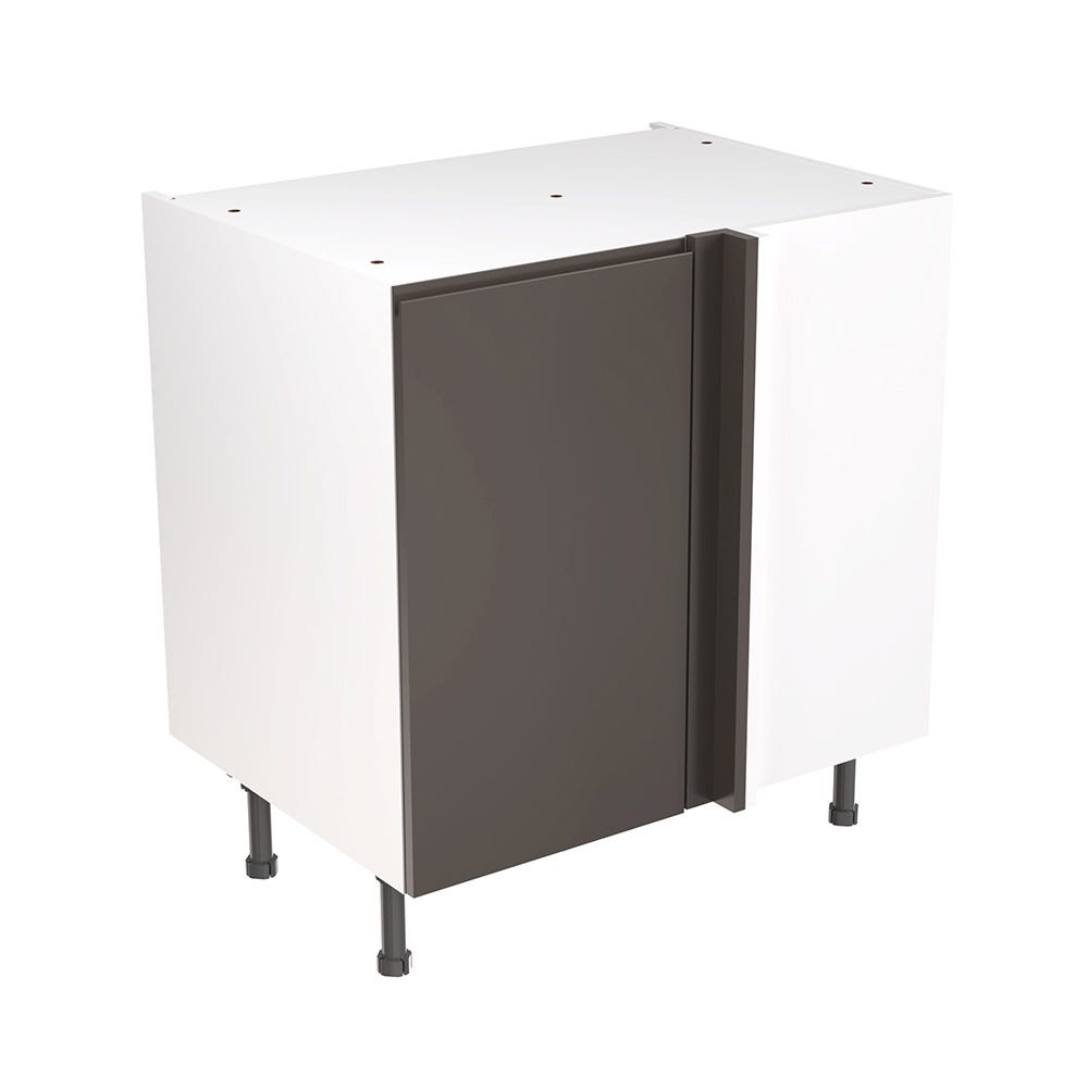 J-Pull Kitchen Blind Corner Base Unit 800mm Ultra Matt Graphite