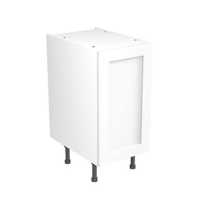 Shaker Kitchen Base Unit 400mm Ultra Matt White