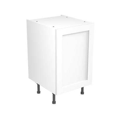 Shaker Kitchen Base Unit 500mm Ultra Matt White
