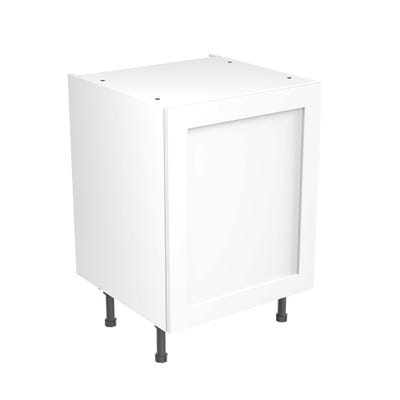 Shaker Kitchen Base Unit 600mm Ultra Matt White