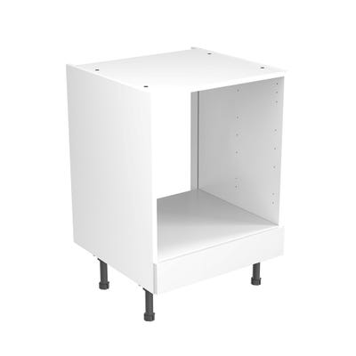 Shaker Built Under Oven Housing Unit 600mm Ultra Matt White