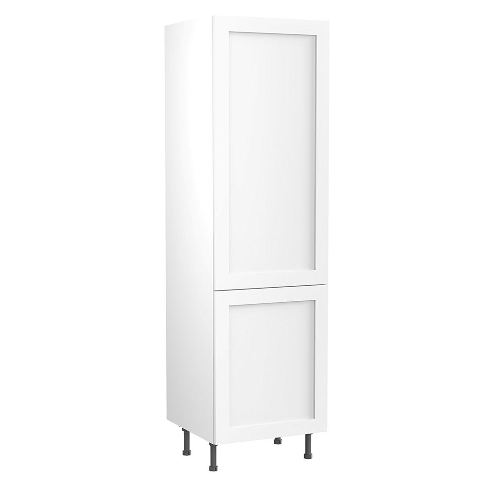 Shaker Kitchen Tall Larder Unit 600mm Ultra Matt White