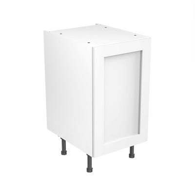 Shaker Kitchen Base Unit 450mm Ultra Matt White