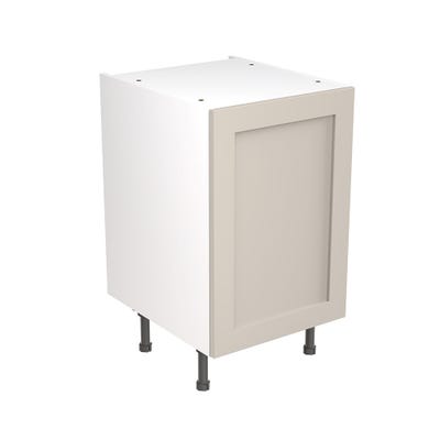 Shaker Kitchen Base Unit 500mm Ultra Matt Light Grey