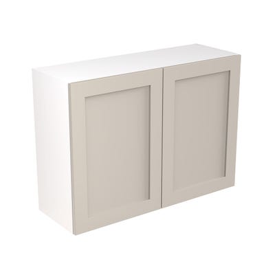 Shaker Kitchen Wall Unit 1000mm Ultra Matt Light Grey