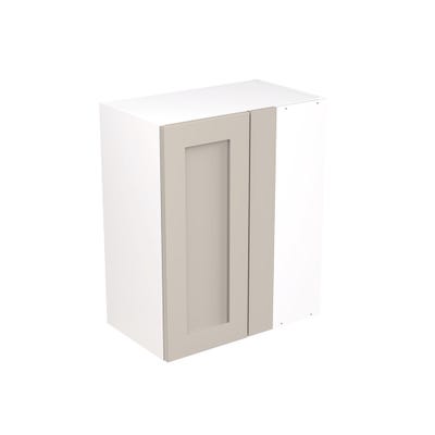 Shaker Kitchen Blind Corner Wall Unit 600mm Ultra Matt Light Grey