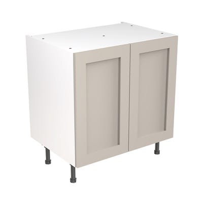 Shaker Kitchen Base Unit 800mm Ultra Matt Light Grey