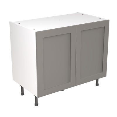 Shaker Kitchen Base Unit 1000mm Ultra Matt Dust Grey