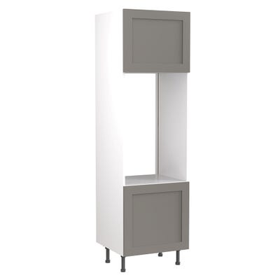 Shaker Tall Double Oven Housing Unit Ultra Matt Dust Grey