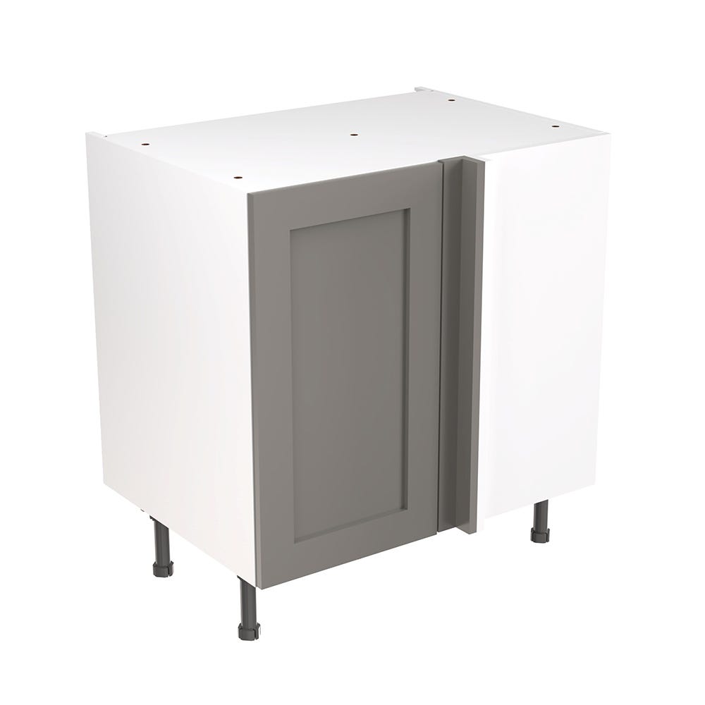 Shaker Kitchen Blind Corner Base Unit 800mm Ultra Matt Dust Grey