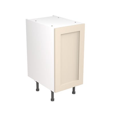 Shaker Kitchen Base Unit 400mm Ultra Matt Cashmere