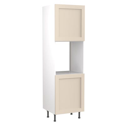 Shaker Tall Single Oven Housing Unit Ultra Matt Cashmere