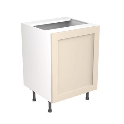 Shaker Kitchen Sink Base Unit 600mm Ultra Matt Cashmere