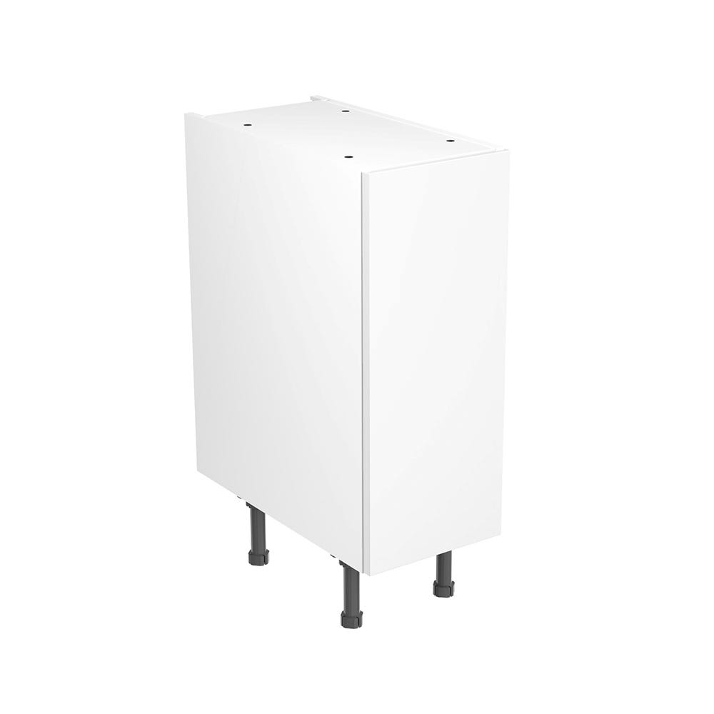 Slab Kitchen Base Unit 300mm Gloss White