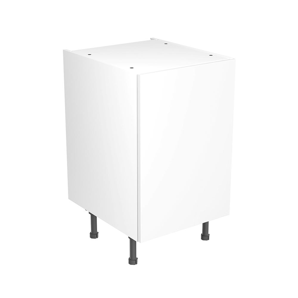 Slab Kitchen Base Unit 500mm Gloss White