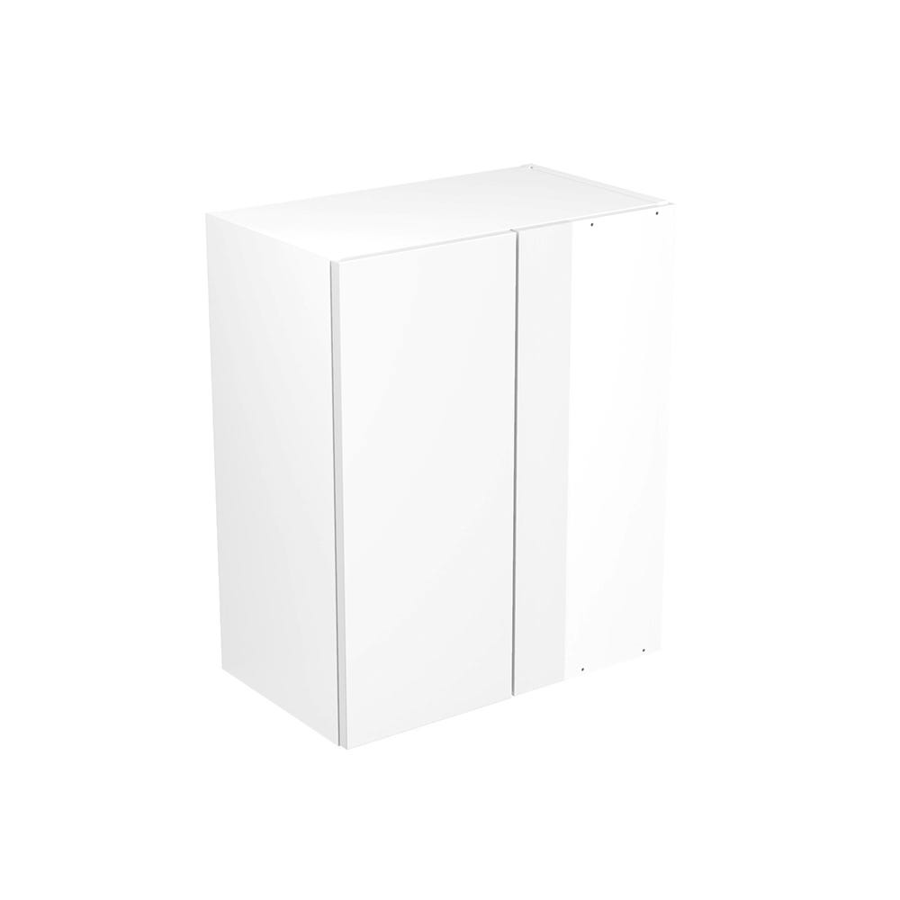 Slab Kitchen Blind Corner Wall Unit 600mm Gloss White