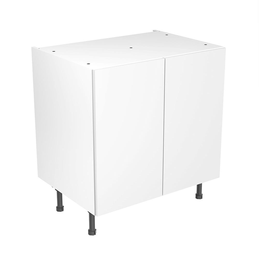 Slab Kitchen Base Unit 800mm Gloss White