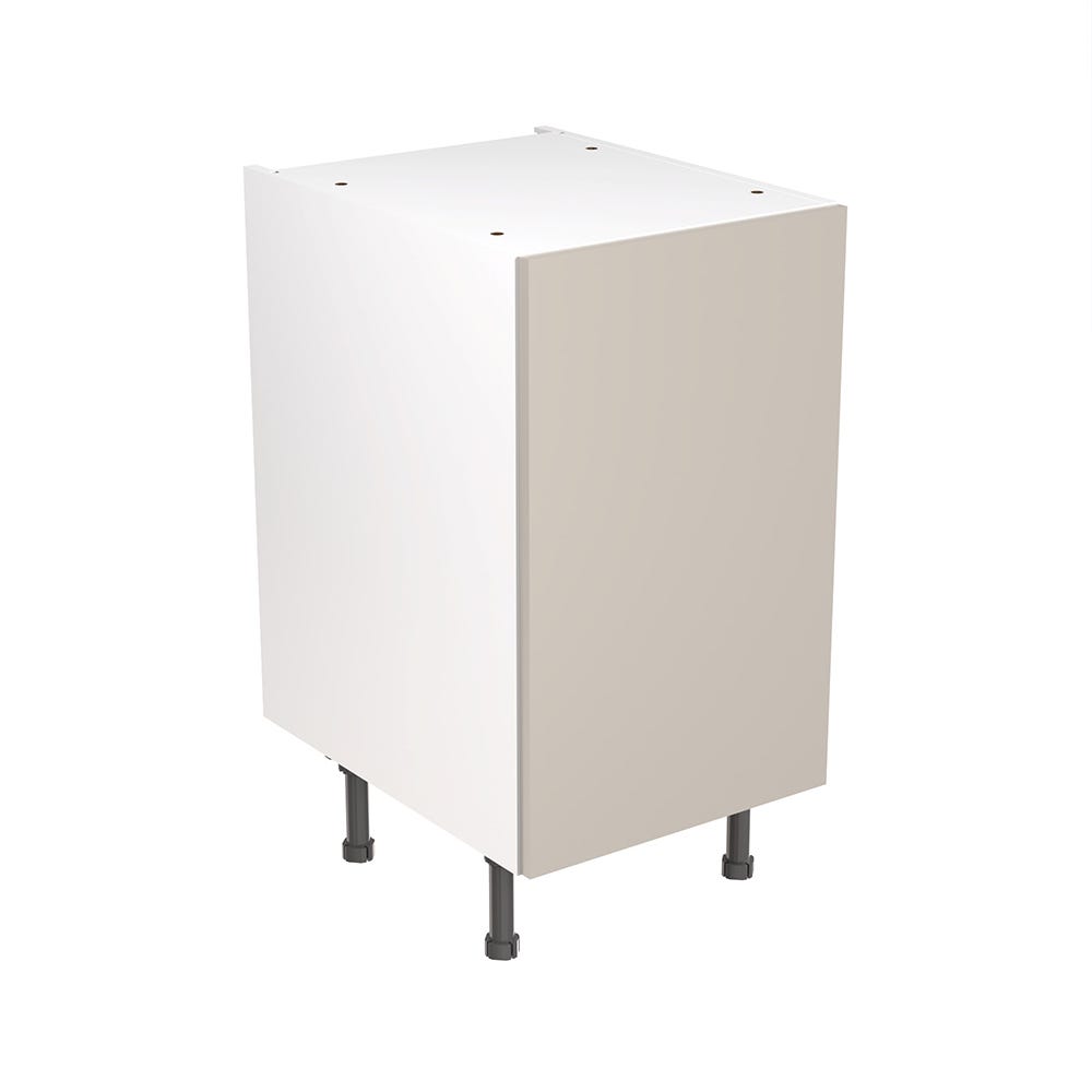 Slab Kitchen Base Unit 450mm Gloss Light Grey