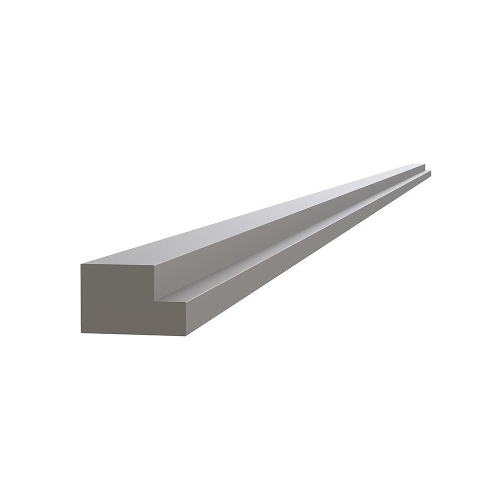 Kitchen Cornice/Pelmet 2745mm Gloss Dust Grey