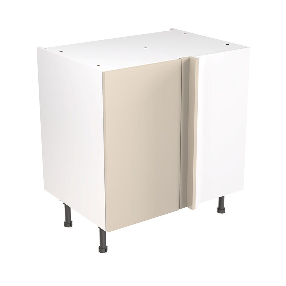Slab Kitchen Blind Corner Base Unit 800mm Ultra Matt Cashmere