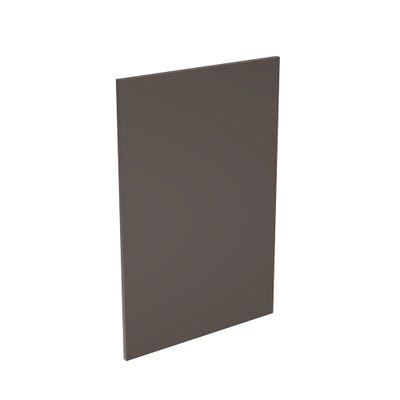 Kitchen Base End Support Panel 900mm x 600mm x 18mm Gloss Graphite