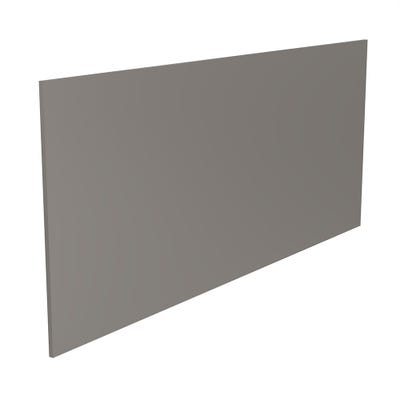 Kitchen Breakfast Bar Back Panel 2100mm x 900mm x 18mm Gloss Dust Grey