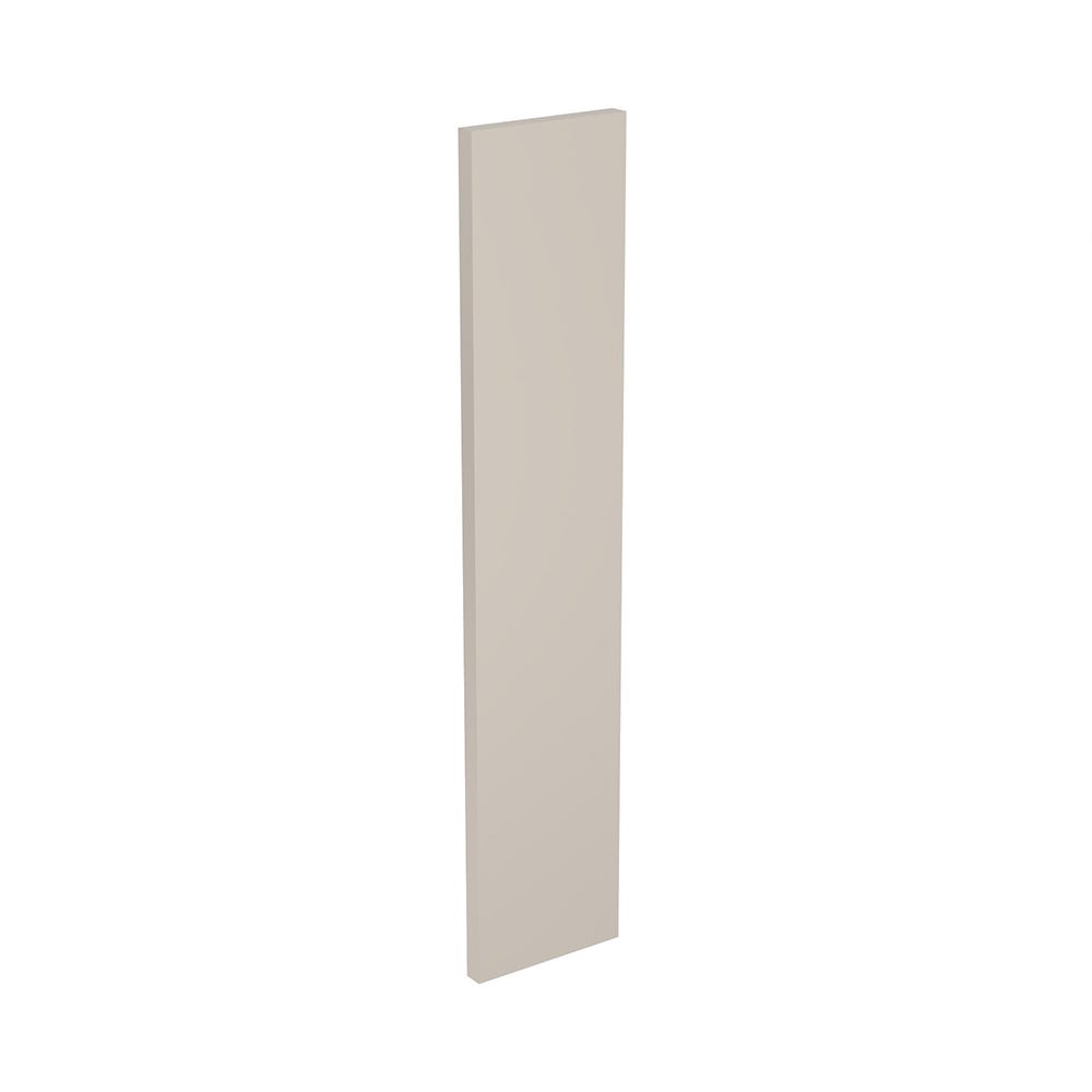 Slab Kitchen Filler Panel 715mm x 146mm Gloss Light Grey