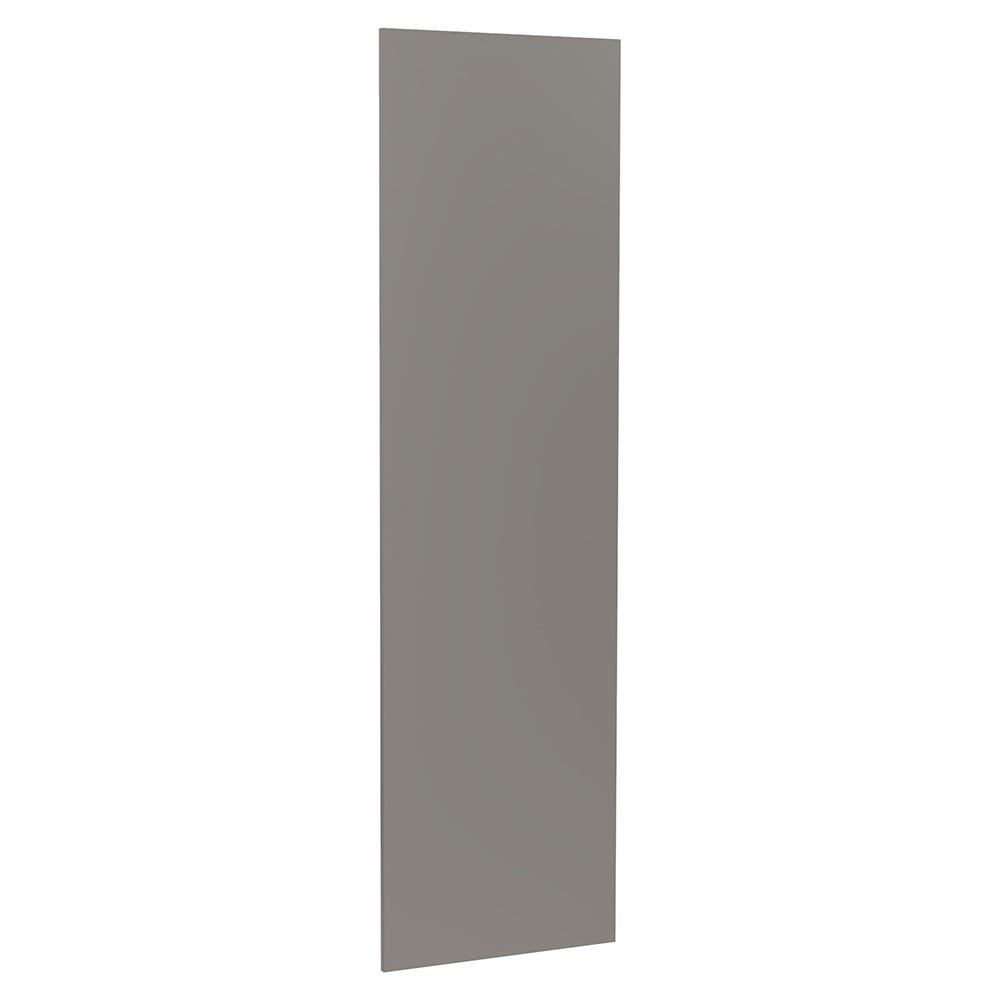 Tall Kitchen Larder End Panel 2400 x 600 x 18mm Gloss Dust Grey