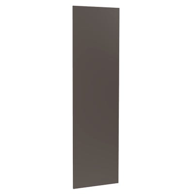 Tall Kitchen Larder End Panel 2400 x 600 x 18mm Gloss Graphite