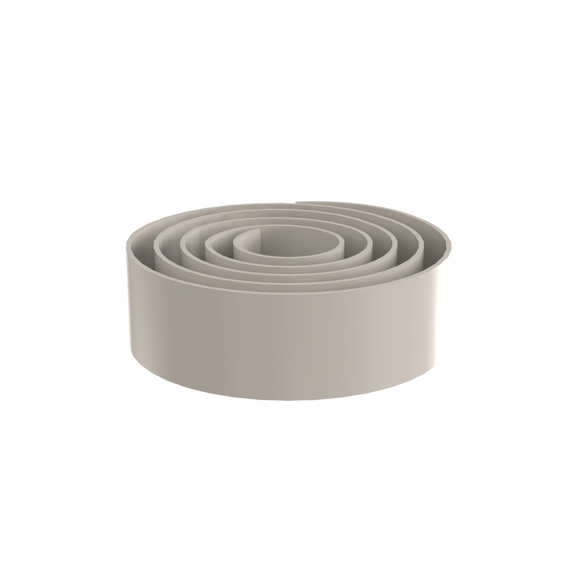 10m Edging Tape Ultra Matt Light Grey