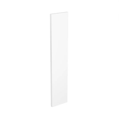 Slab Kitchen Filler Panel 715mm x 146mm Ultra Matt White