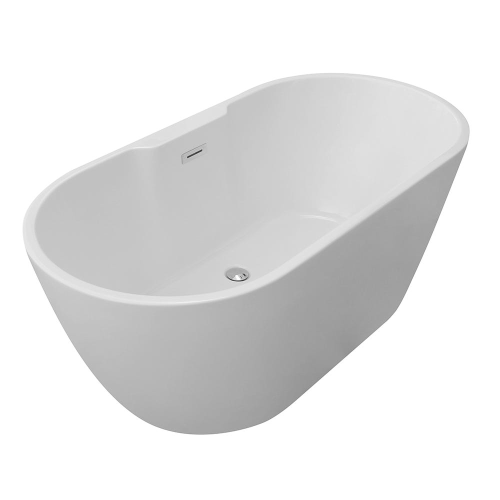 Hertford Freestanding Bath 1655 x 745mm - White