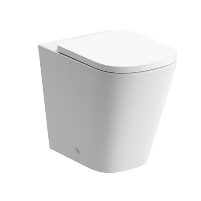 Torino Rimless Back To Wall Comfort Height Toilet & Soft Close Seat