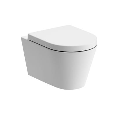 Cascina Rimless Wall Hung Toilet & Soft Close Seat