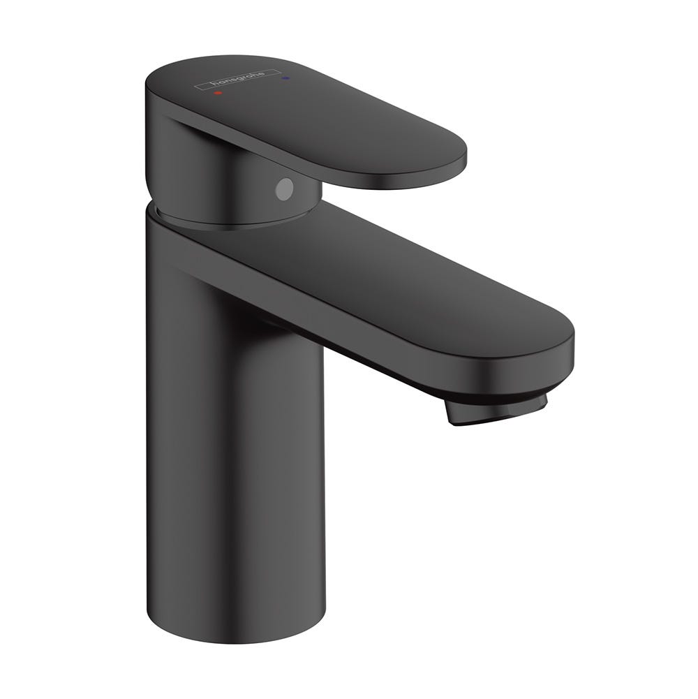 hansgrohe Vernis Blend 100 Single Lever Basin Mixer Tap Matt Black