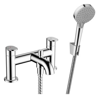 hansgrohe Vernis Blend Bath Shower Mixer Tap Chrome with Hand Shower