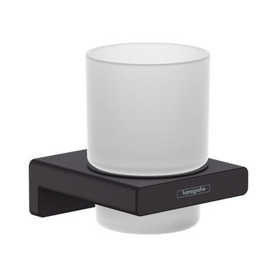 hansgrohe AddStoris Toothbrush Tumbler Matt Black